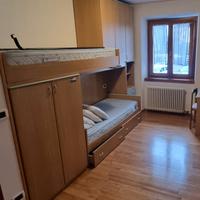 Cameretta Bambini con 2 letti, struttura completa