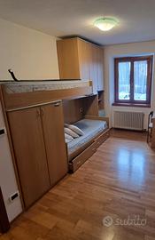 Cameretta Bambini con 2 letti, struttura completa