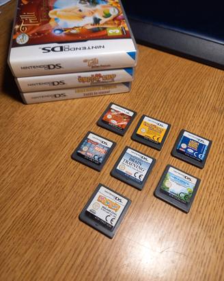 Lotto 7 Giochi Nintendo Ds (unico blocco)