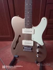 Squier by Fender Telecaster Thinline Gold