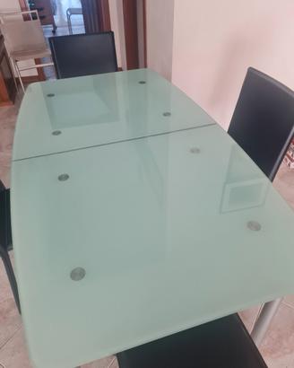 tavolo di cristallo 