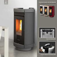 Stufa a pellet Thermorossi Dorica 12,3kW 5 stelle