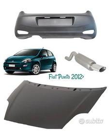 Fiat Punto frontale airbag fanale freni assetto 12