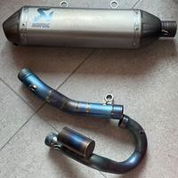 SCARICO AKRAPOVIC 350 KTM DAL 2013 AL 2018