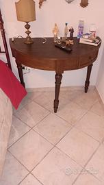 Tavolo mezzotondo antico