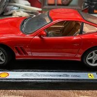 Modellino auto Ferrari 550 Maranello vintage