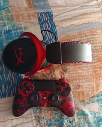 controller Scuff e Cuffie Hyper wireless 