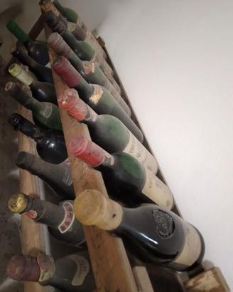 collezione di vini vintage/da collezione anni ’60