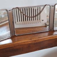 Specchio Trittico da barbiere vintage 