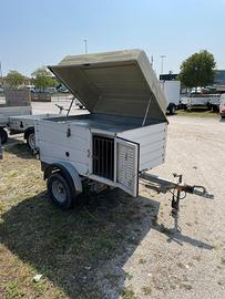 Rimorchio Umbra 600 d trasporto cani