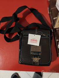 Borsa a tracolla Auking nera, nuova, mai usata