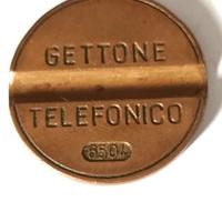 GETTONE TELEFONICO NO LOGO 6504