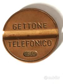 GETTONE TELEFONICO NO LOGO 6504