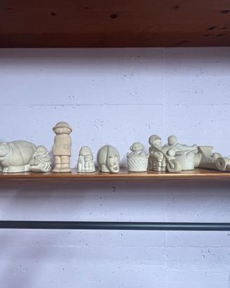 12 Statuette originali Marbell ‘Stone Art’