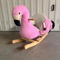 Dondolo fenicottero rosa MAISON DU MONDE