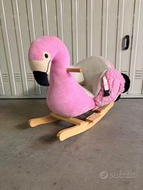 Dondolo fenicottero rosa MAISON DU MONDE