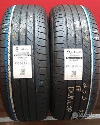 2 gomme 235 55 20 dunlop a232