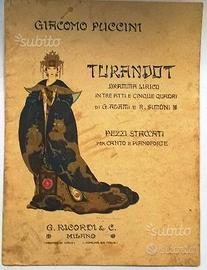 Brunelleschi art decò classica Puccini Tourandot