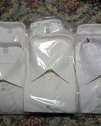 Camice militari bianche maniche lunghe 