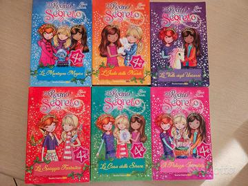 6 libri "Il regno segreto"