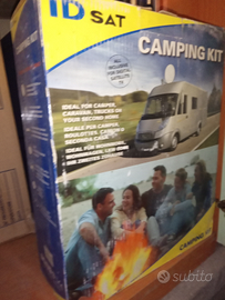 Antenna parabolica per camper completa