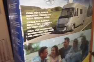 Antenna parabolica per camper completa