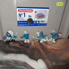 lotto 4 puffi schleich 