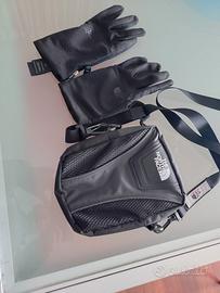 borsa tracolla + guanti The North Face