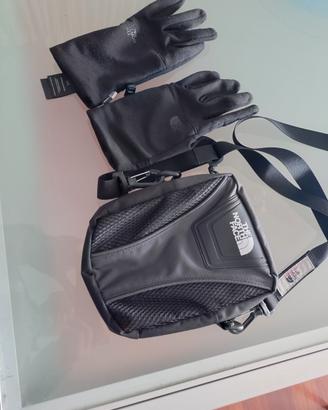 borsa tracolla + guanti The North Face