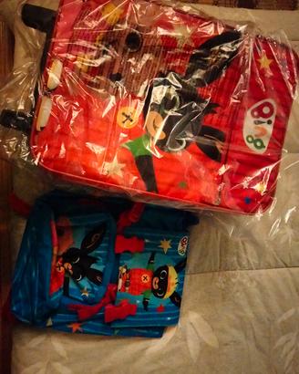 Trolley e zaino coordinati