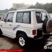 Mitsubishi Pajero - 2.5 tdi - metal Top - ricambi