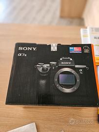 Sony Alpha 7 M3 + 2SD + borsa + telecomando