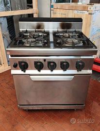 Cucina a gas con forno