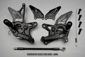 Pedane arretrate KAWASAKI ZX6R 600 636 2009 - 2023