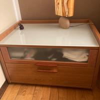 Comodino cassettiera