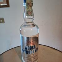 Bottiglia vintage Vodka Wyborowa Pure Grain '70/80