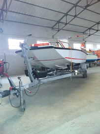 Carello barca 800 kg