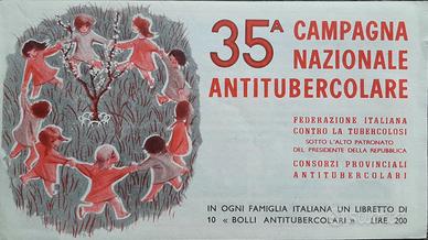 Libretto 35a Campagna Antitubercolare anno 1972