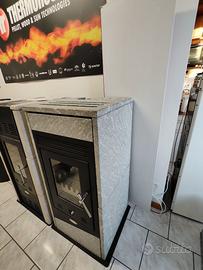 Stufa a Pellet e Legna canalizzata mod. Alessia