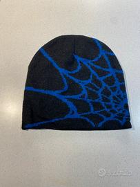 Cappello Y2k spider blue