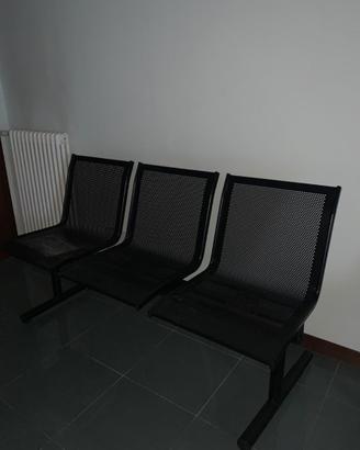 Panca sala d'attesa 12 posti