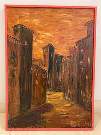 Quadro Città, firma Attardi