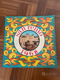 Vinile 33 giri vintage - San Remo  1968