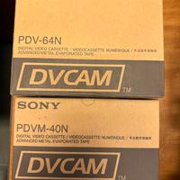 Nastri SONY DVCam nuovi PDV-64 N e PDVM-40 N