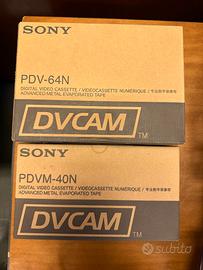 Nastri SONY DVCam nuovi PDV-64 N e PDVM-40 N