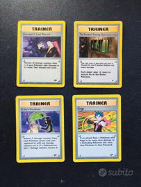 Carte Pokemon Addestramenti Gym Rari