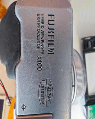 carcassa fujifilm x 100 per pezzi di ricambio