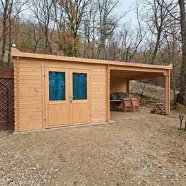 CASETTA DI LEGNO ROLANDO 595x300 spess,28mm