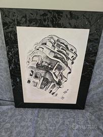 Quadro “pedrera” a barcellona