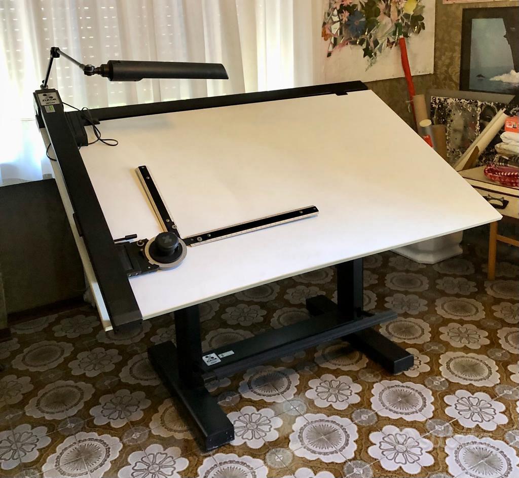 TAVOLO DA DISEGNO Zucor CON TECNIGRAFO Arredamento e Casalinghi In